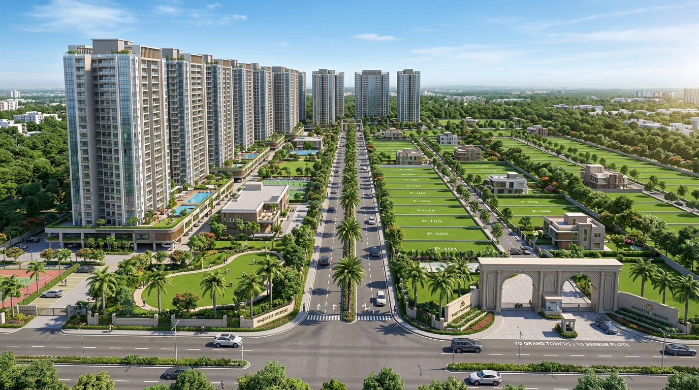 The Vista Luxury Residences & Plotted Boulevard