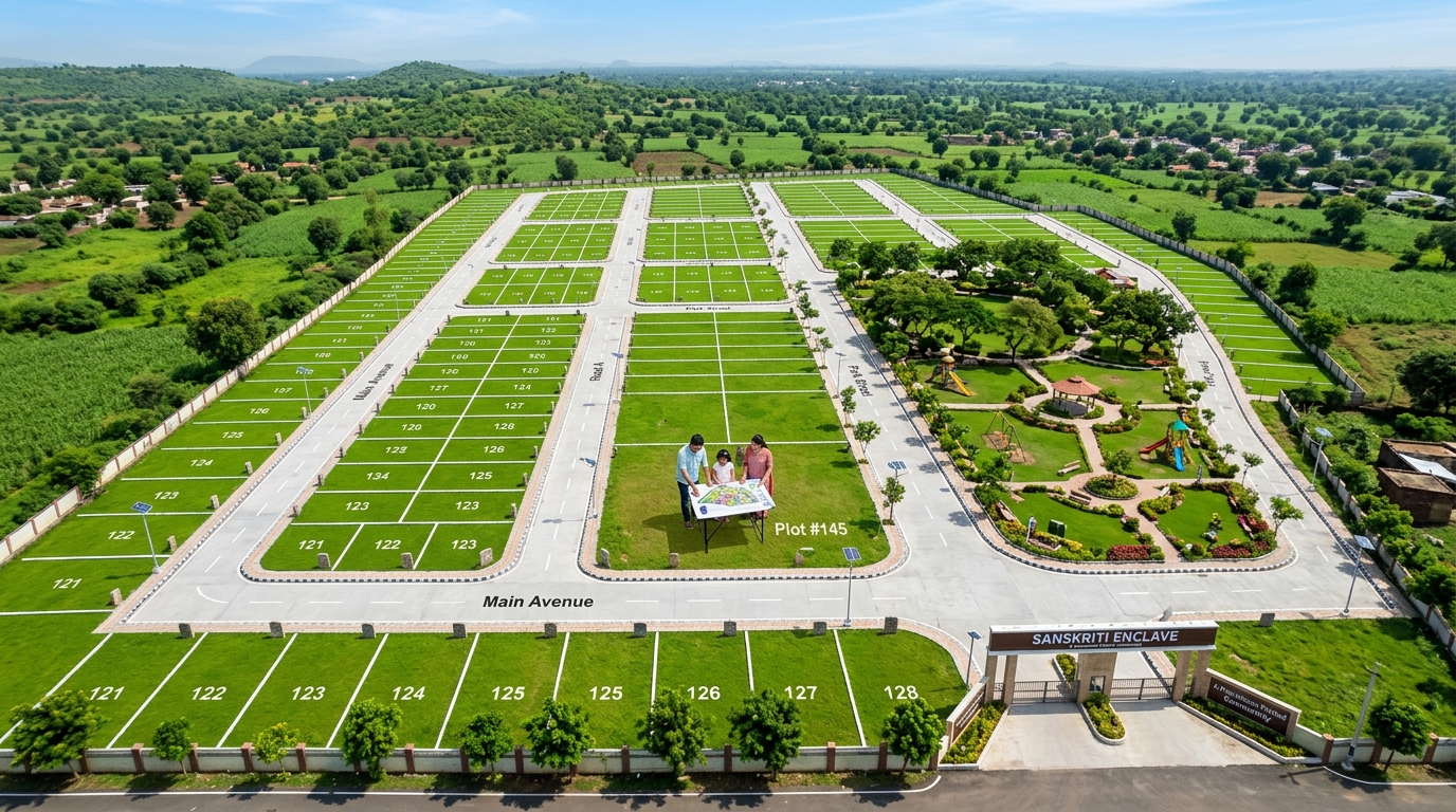 Sanskriti Enclave Master Layout